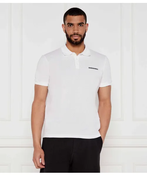 

Футболка поло Regular fit Dsquared2, белый