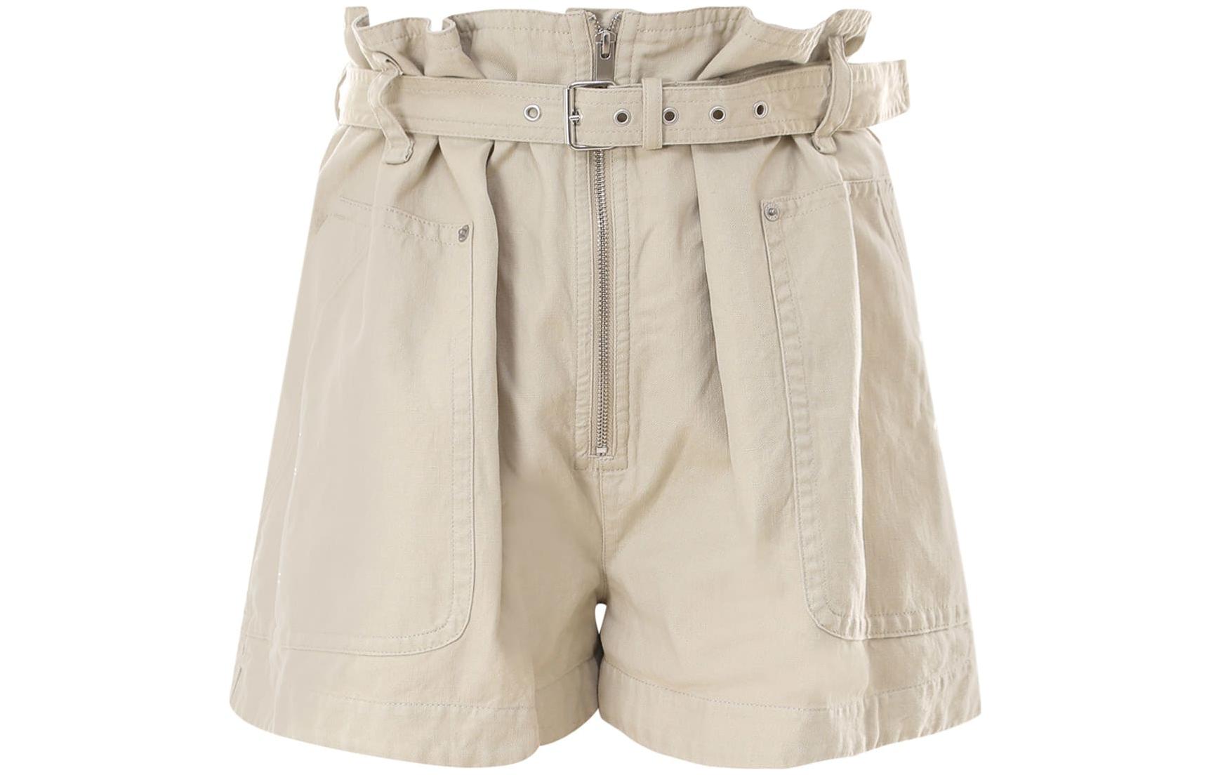 

ISABEL MARANT ETOILE Повседневные шорты женские цвета хаки
