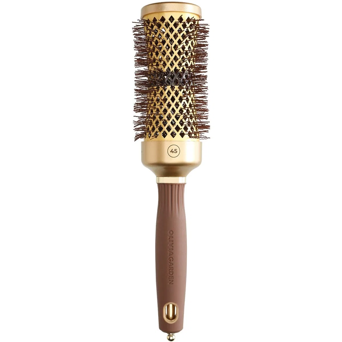 Круглая щетка для укладки «Expert Blowout Curl Gold & Brown» 45 мм от Olivia Garden Olivia Garden — фото 2