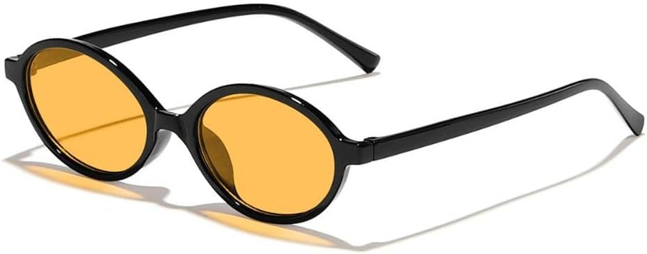 

Модные маленькие круглые солнцезащитные очки, винтажные солнцезащитные очки, овальные солнцезащитные очки в стиле хип-хоп, дорожные солнцезащитные очки с защитой от УФ-излучения UV400 KTUCN, 4