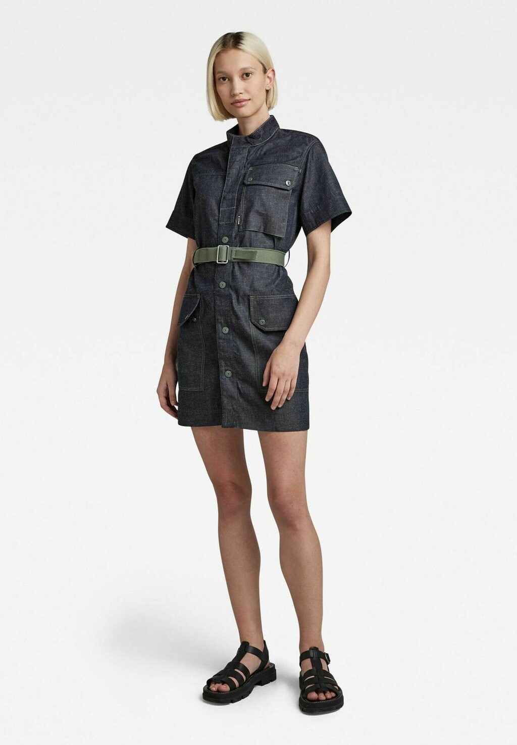 

Дневное платье UTILITY DRESS SHORT SLEEVE G-STAR, синий