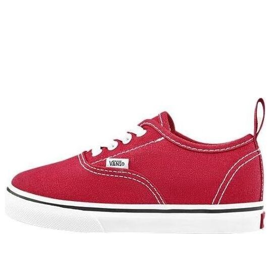 

Кроссовки authentic elastic lace 'racing red' Vans, красный