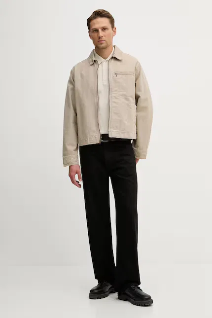 Поло из хлопка классическое Lacoste, бежевый — фото 2
