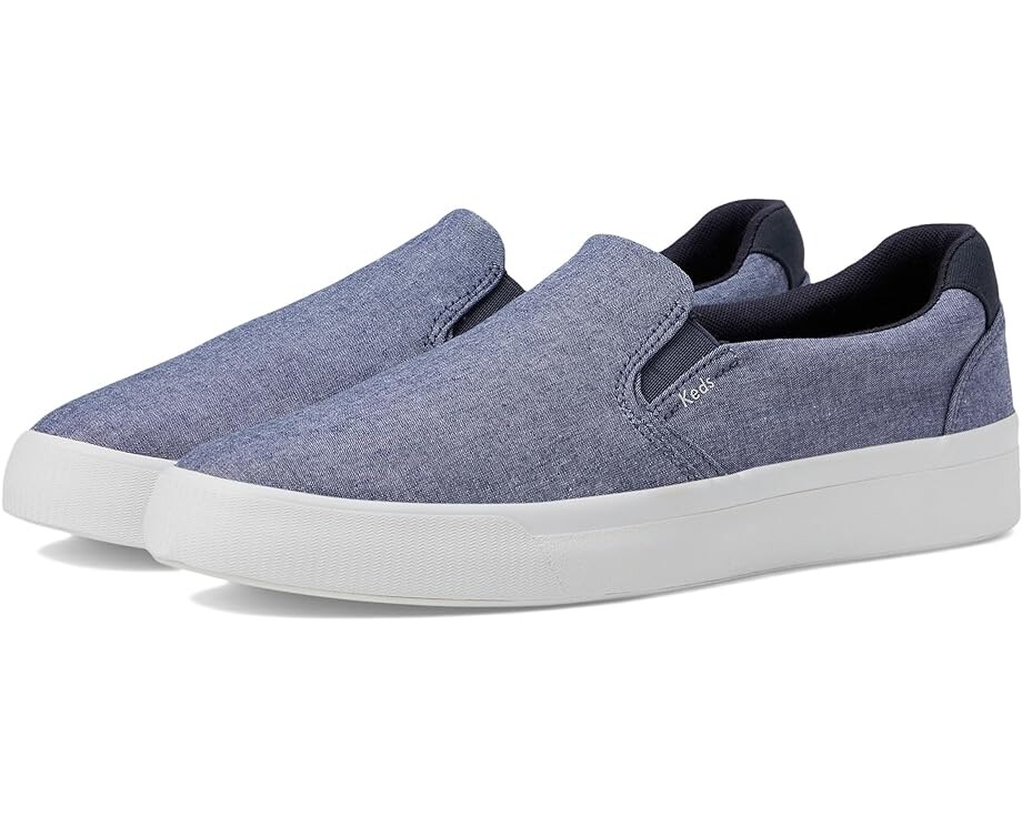 

Кроссовки Keds Pursuit Slip On, цвет Navy Flecked Chambray