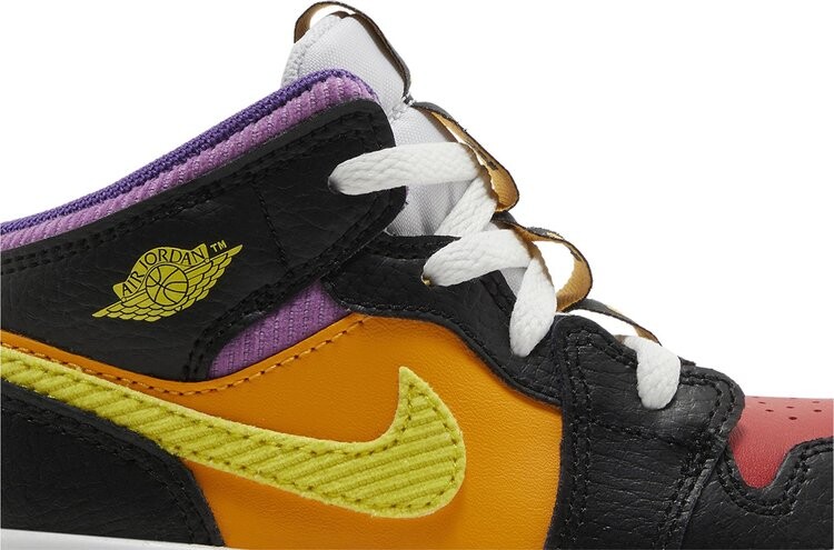 Кроссовки Air Jordan 1 Mid SS TD 'Championships', разноцветный — фото 2