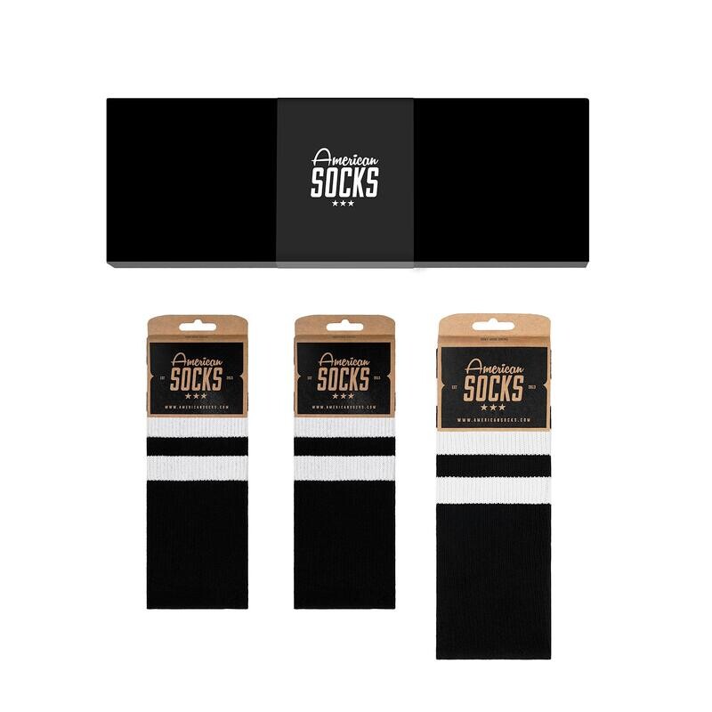 

Велосипедные носки American Socks, черный/белый