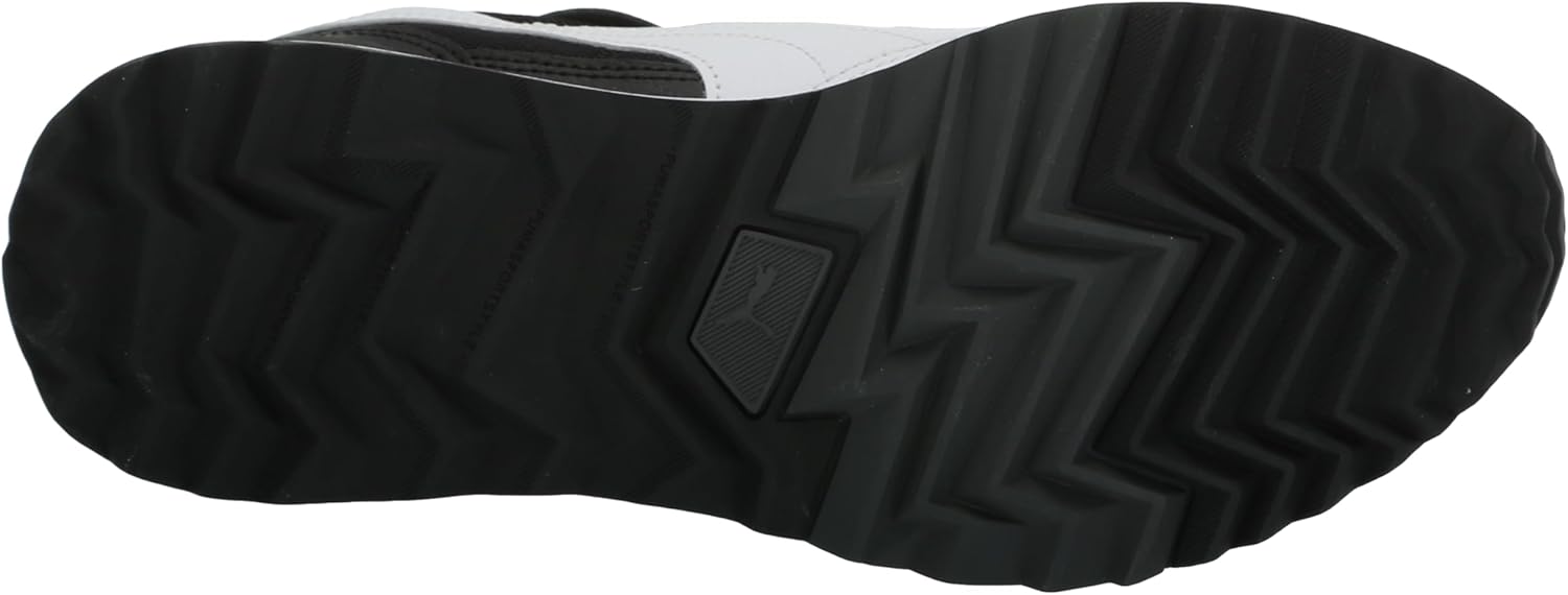 Мужские кроссовки PUMA Road Rider из кожи с шнуровкой для повседневной носки - синие — фото 4