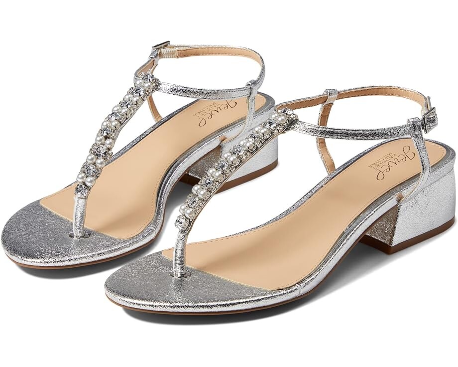 

Туфли Jewel Badgley Mischka Dasha, серебряный
