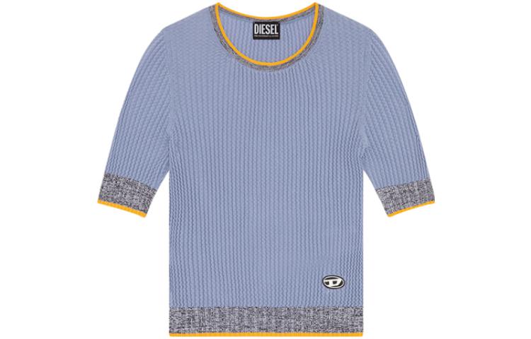 

Diesel Трикотажное изделие женское, светло-фиолетовое, с круглым вырезом, средней плотности ткани, другие цвета