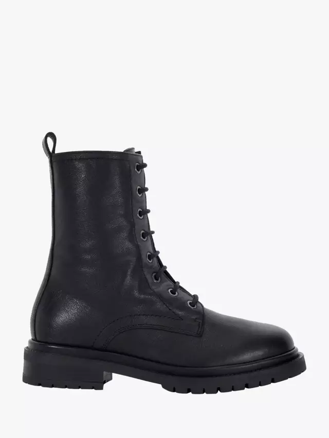 

Ботильоны Dune Prestonne Leather Utility, черный