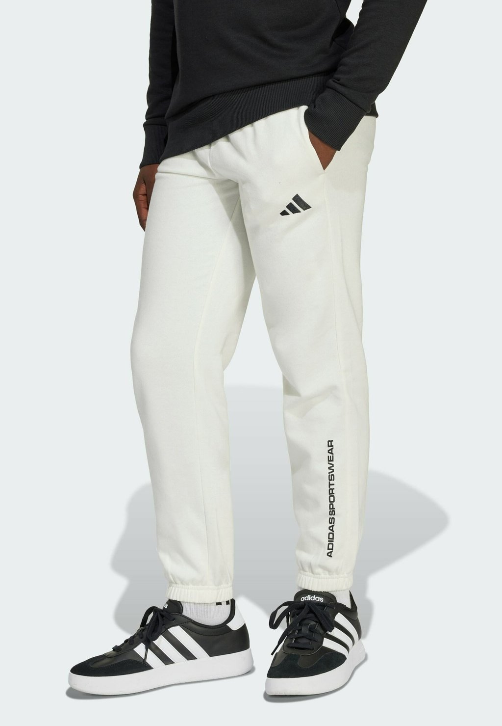 

Спортивные штаны SLOGAN Adidas Sportswear, слоновая кость