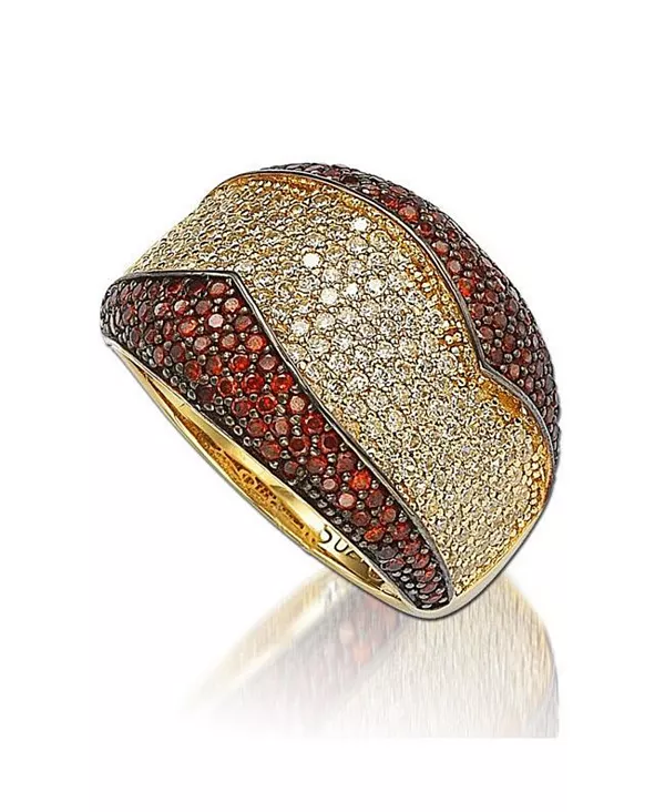 

Кольцо Suzy Levian из стерлингового серебра с кубическим цирконием Suzy Levian New York, gold