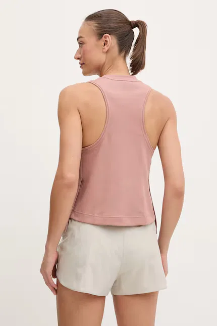 Топ тренировочный без рукавов Adidas by Stella McCartney, коричневый — фото 3