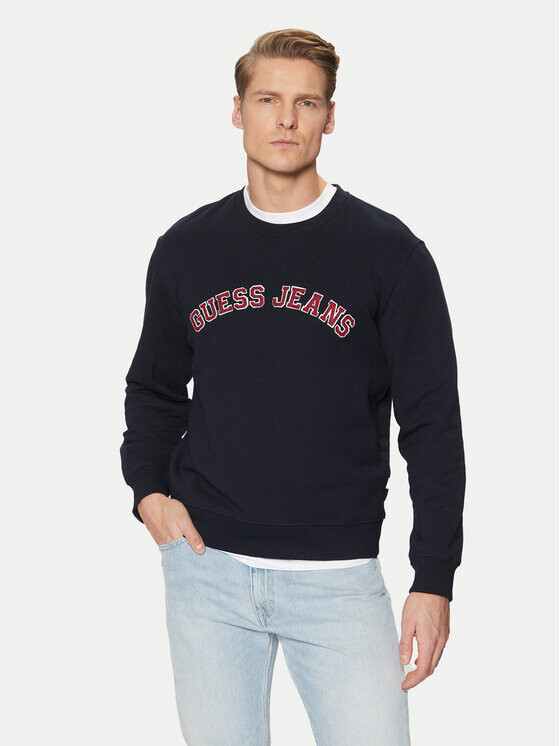 

Толстовка обычного кроя Guess Jeans, синий