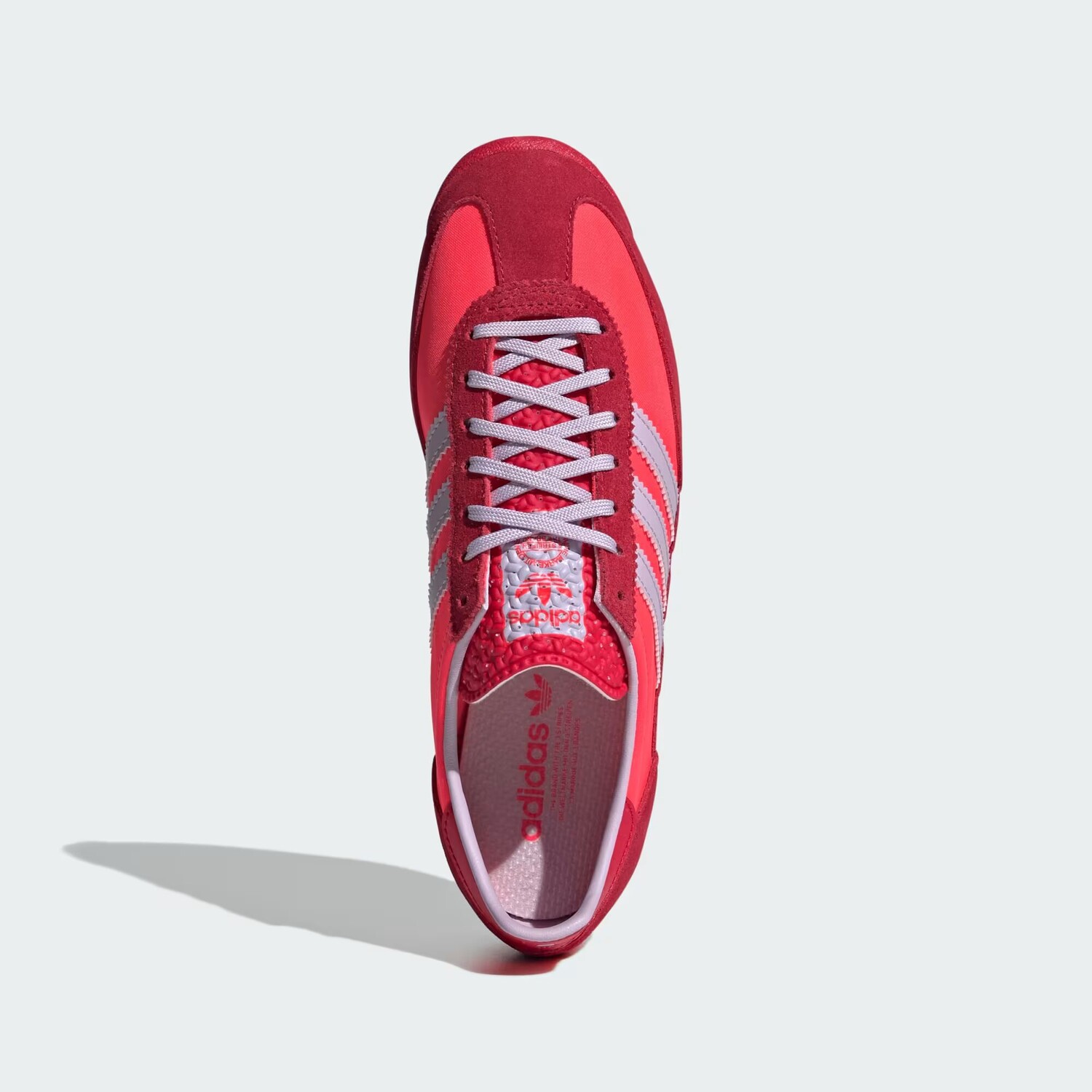Обувь SL 72 OG Adidas, цвет Solar Red/Ice Lavender/Better Scarlet — фото 2