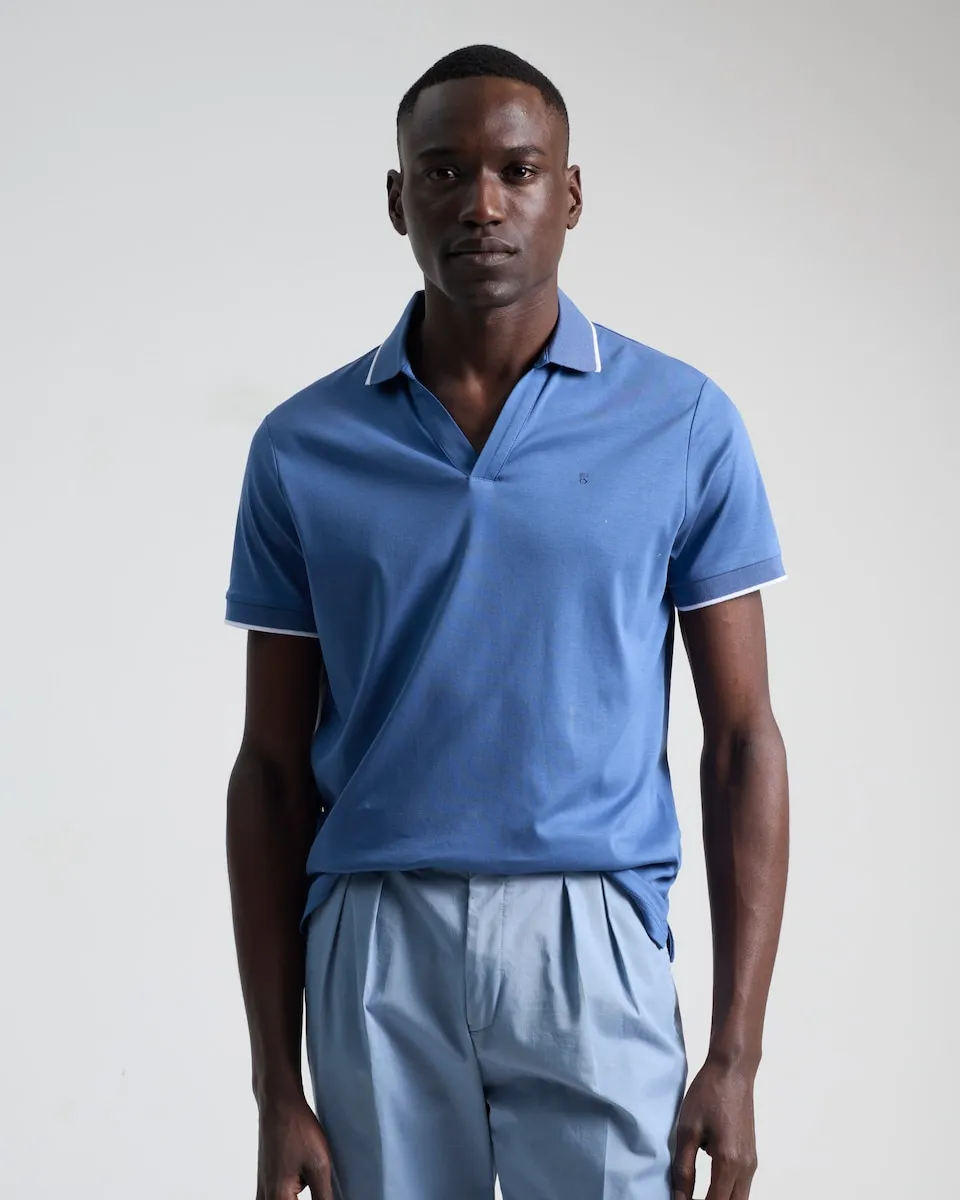 

Мужская поло Slim Fit Puroego, синий