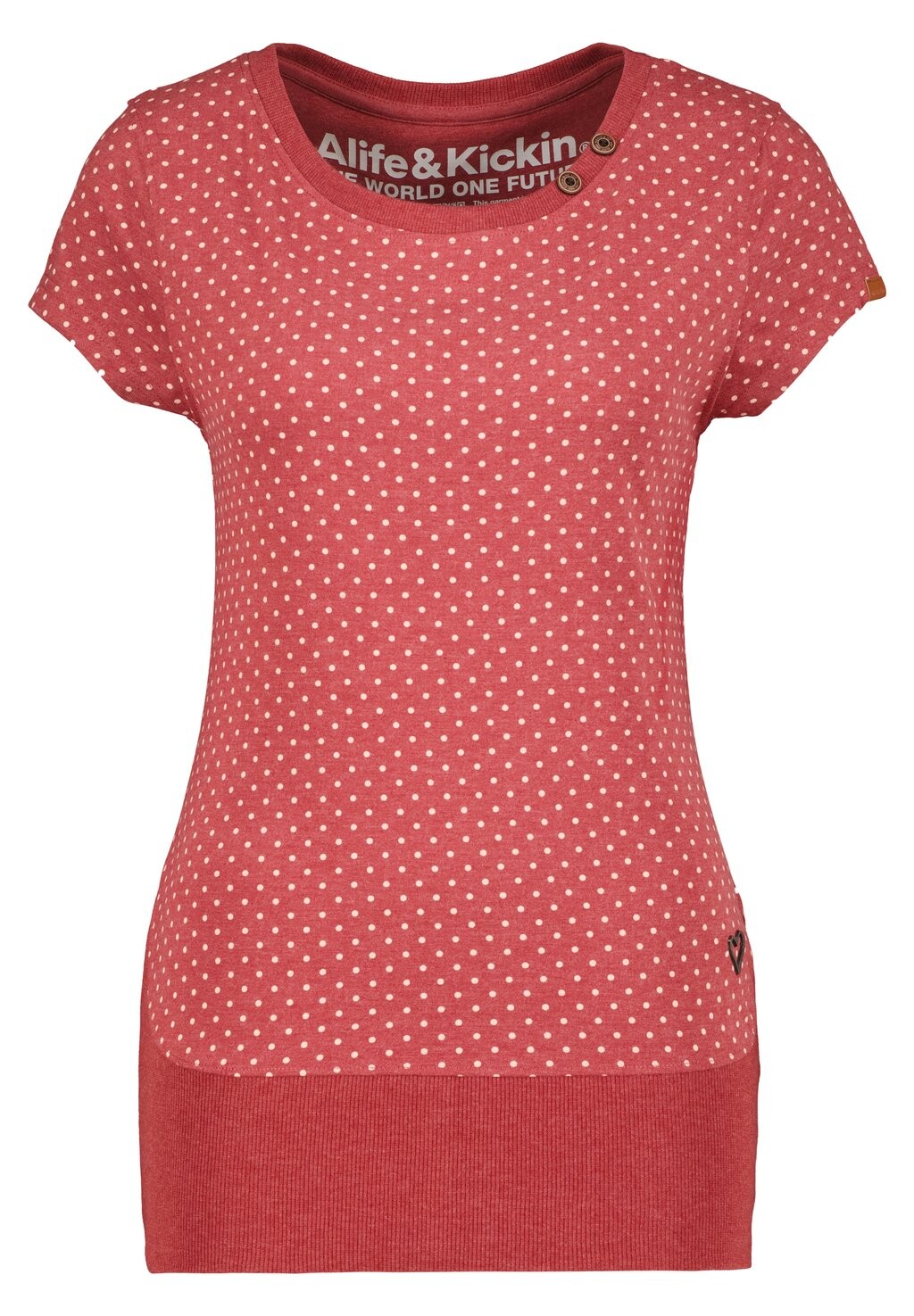 

Футболка с принтом COCOAK B alife & kickin, цвет Mottled Red