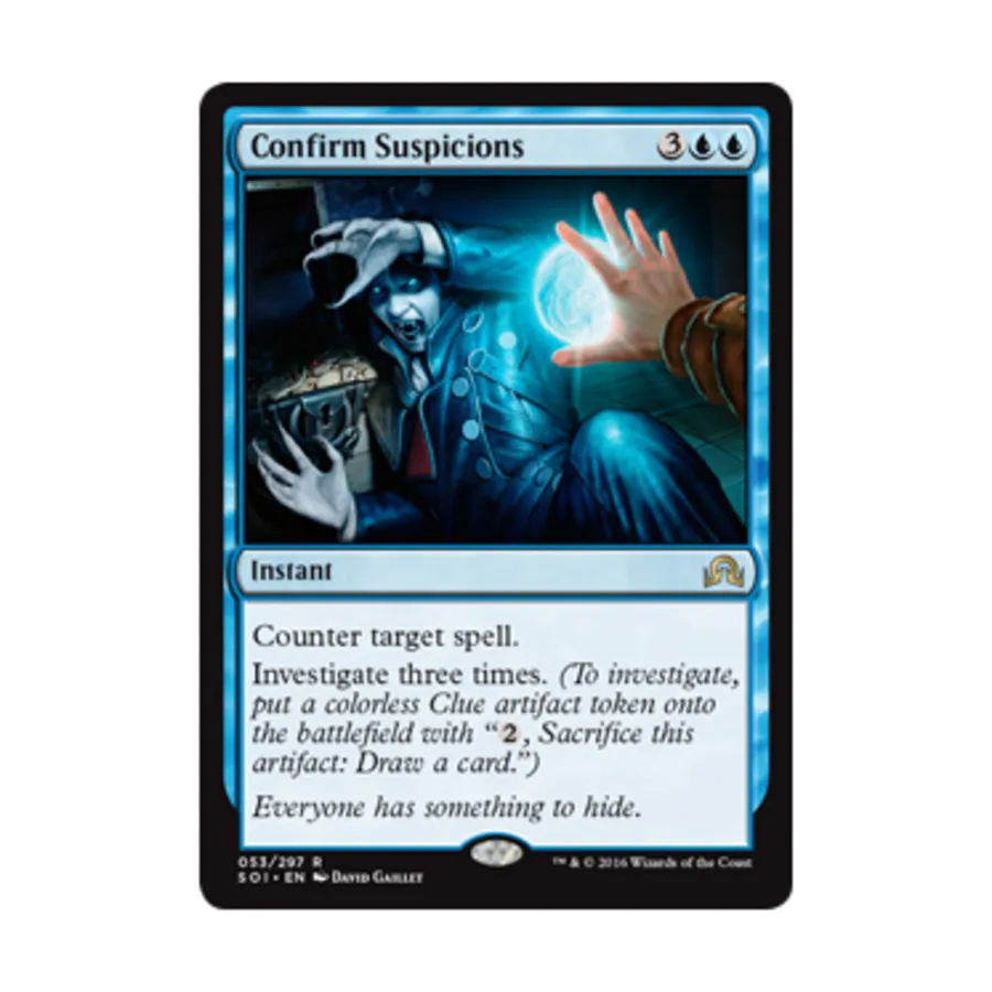 

CCG Подтвердите подозрения (R), MTG - Shadows Over Innistrad