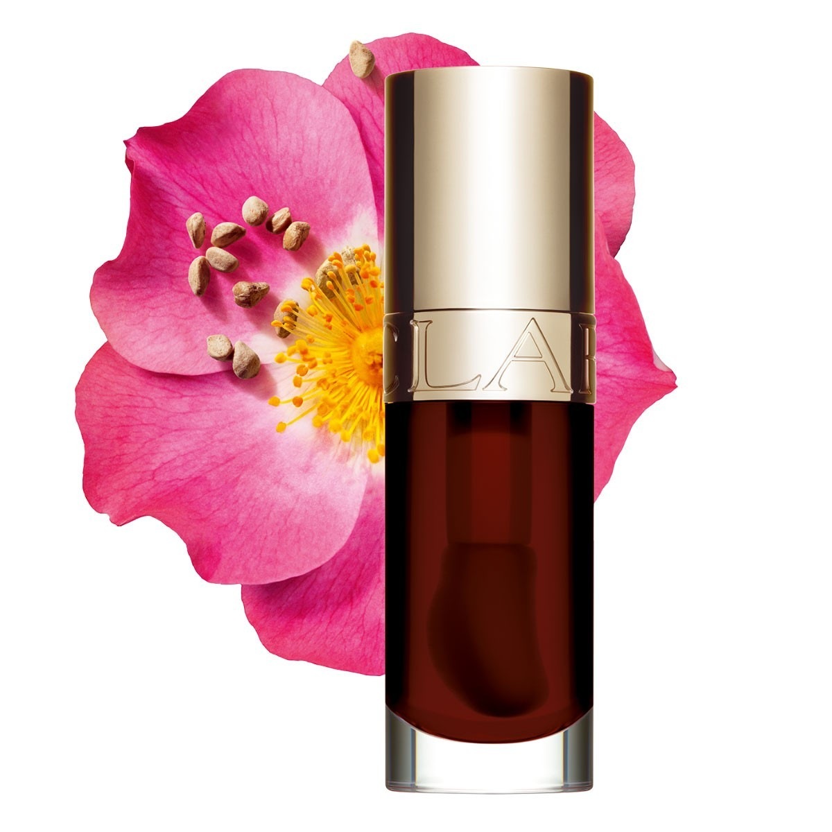 Бальзам для губ Clarins — Масло для губ lip comfort oil , - chocolate, объем, 7 мл — фото 2