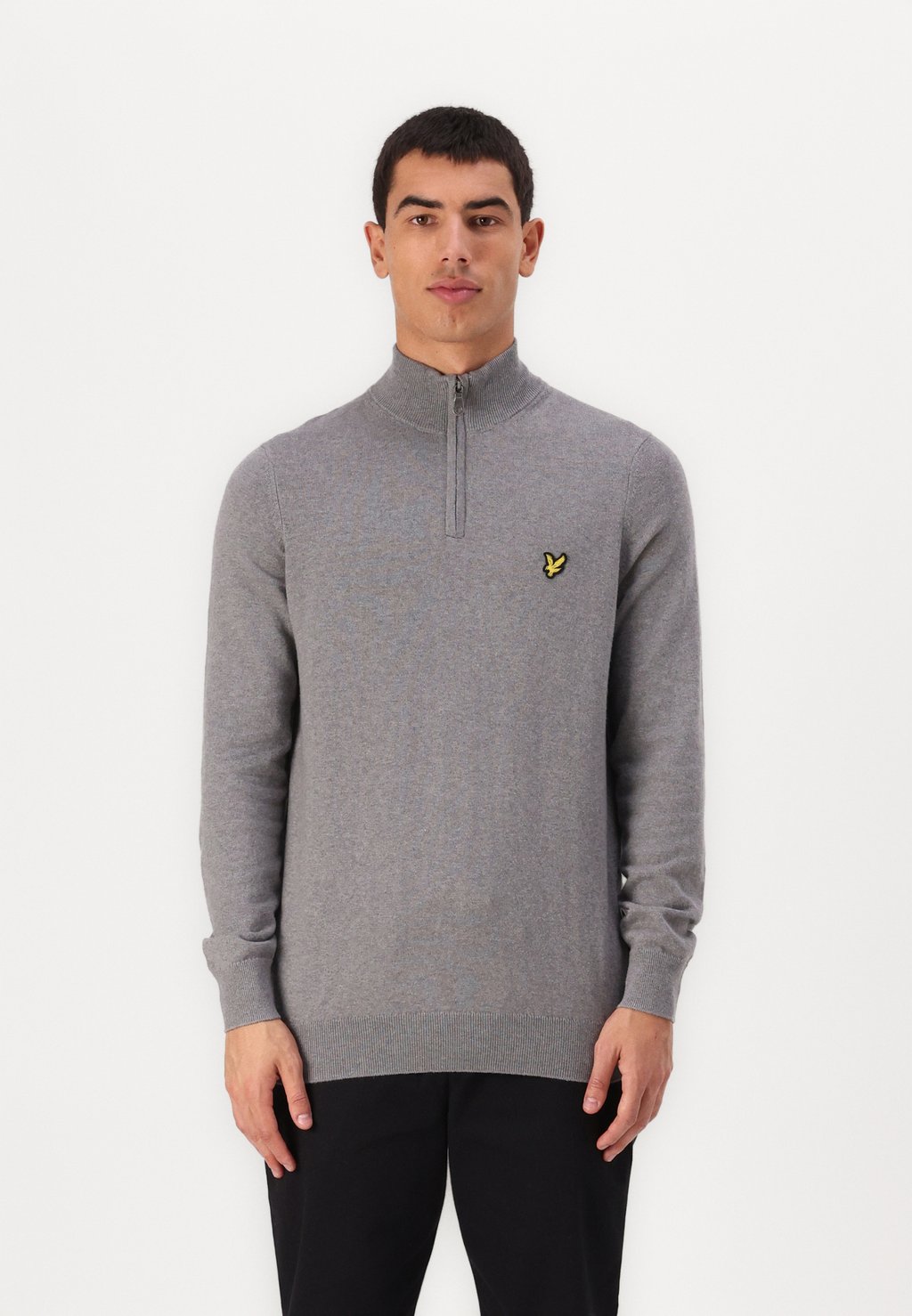 

Джемпер QUARTER ZIP Lyle & Scott, серый