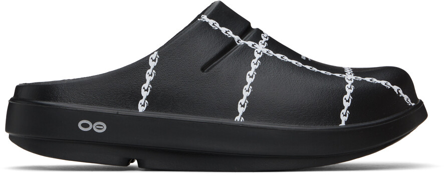 

Черные мюли OOFOS Edition Oocloog Limited UNDERCOVER