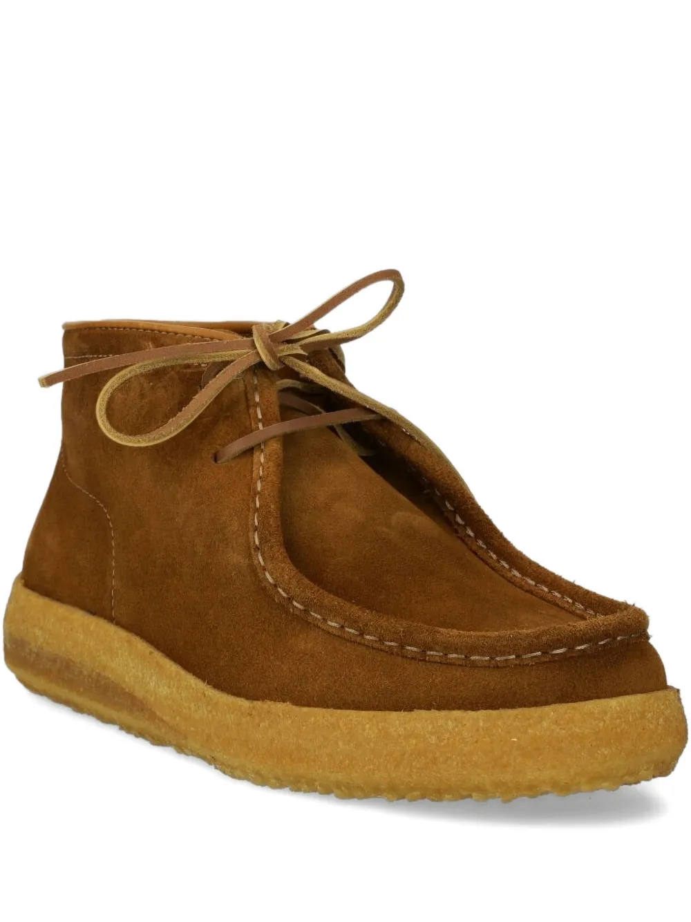 

Замшевые ботинки на шнуровке Astorflex, коричневый