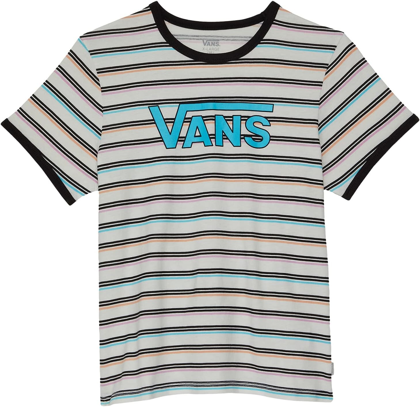 

Футболка Vans Tray Stripe Tee, белый