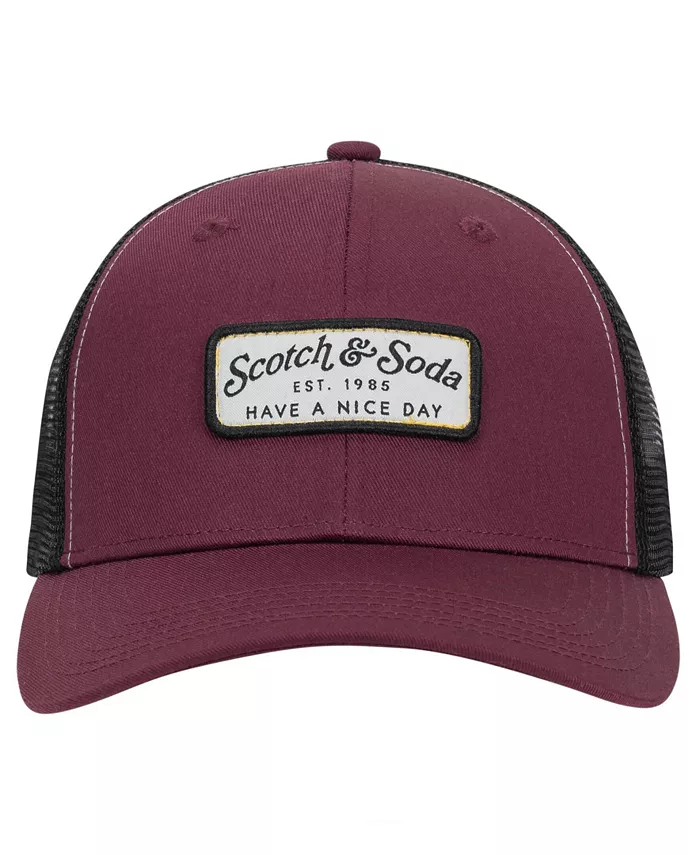 

Мужская кепка Have a Nice Day Trucker Hat Scotch & Soda, фиолетовый