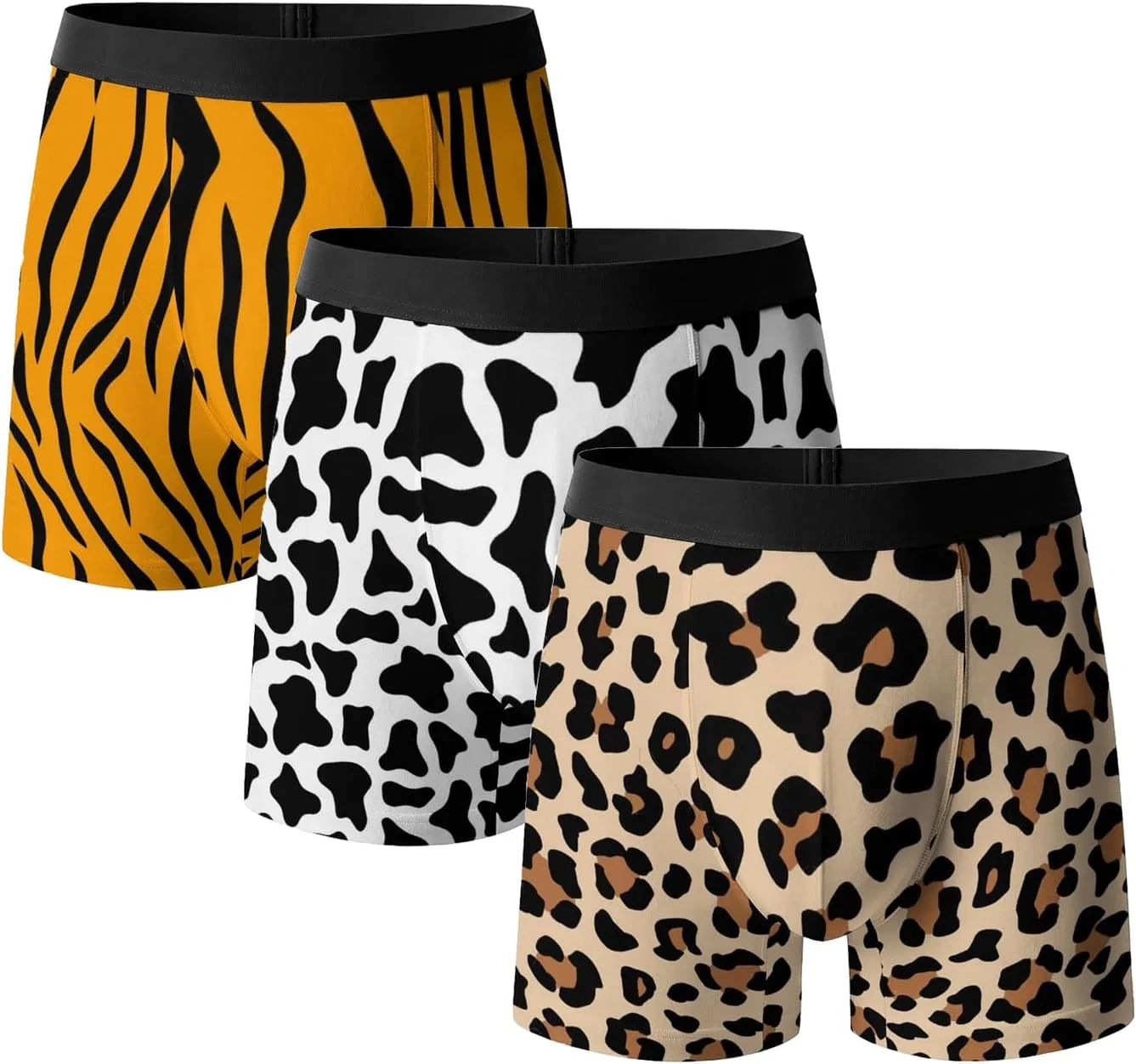 Боксеры, с животными, Animals Pattern