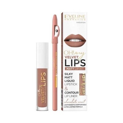 

Эвелин Косметикс О! Набор для губ My Velvet Lips Liquid Matt Lip Kit, New1, Коричневый, Эвелин Косметикс О! Набор для губ My Velvet Lips Liquid Matt Lip Kit, New1