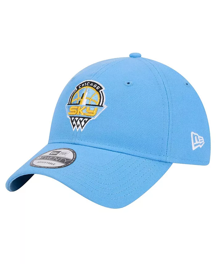 

Мужская и женская регулируемая бейсболка Chicago Sky Core Logo 9TWENTY небесно-голубого цвета New Era