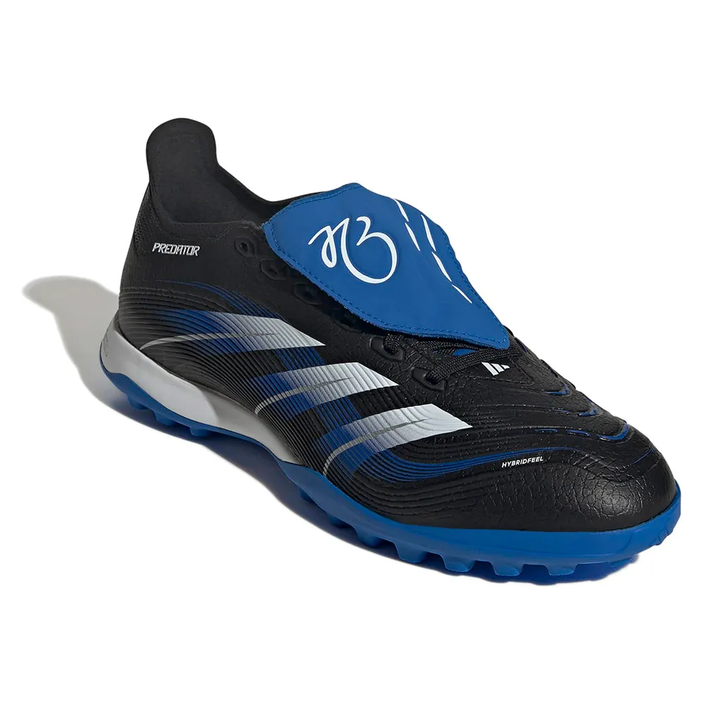 Футбольные бутсы adidas Predator League JB Fold-Over Tongue TF, черный — фото 4