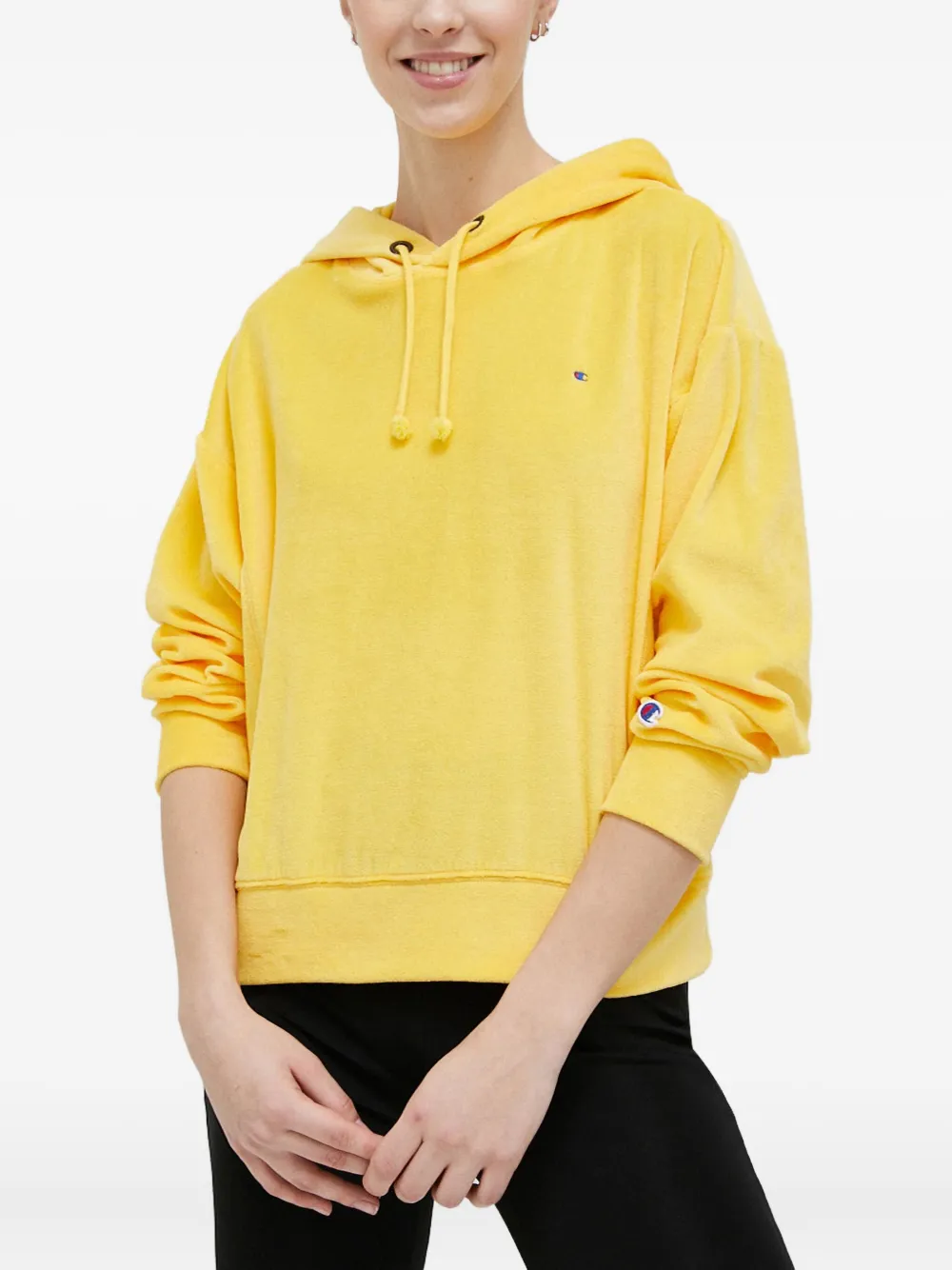 

Худи с вышивкой Champion, желтый