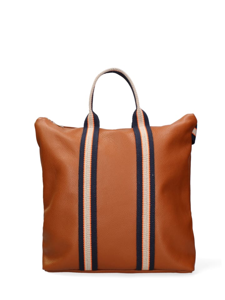 

Рюкзак Gave Lux, цвет dark leather and blue