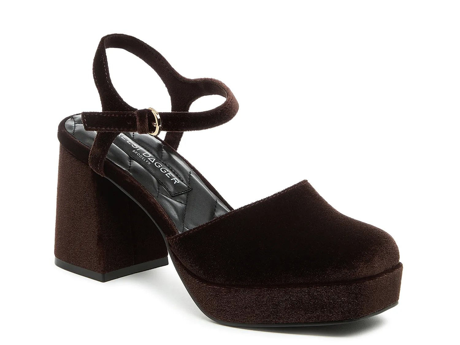 Туфли Kelsi Dagger Brooklyn Edna Platform Sandal, шоколадный