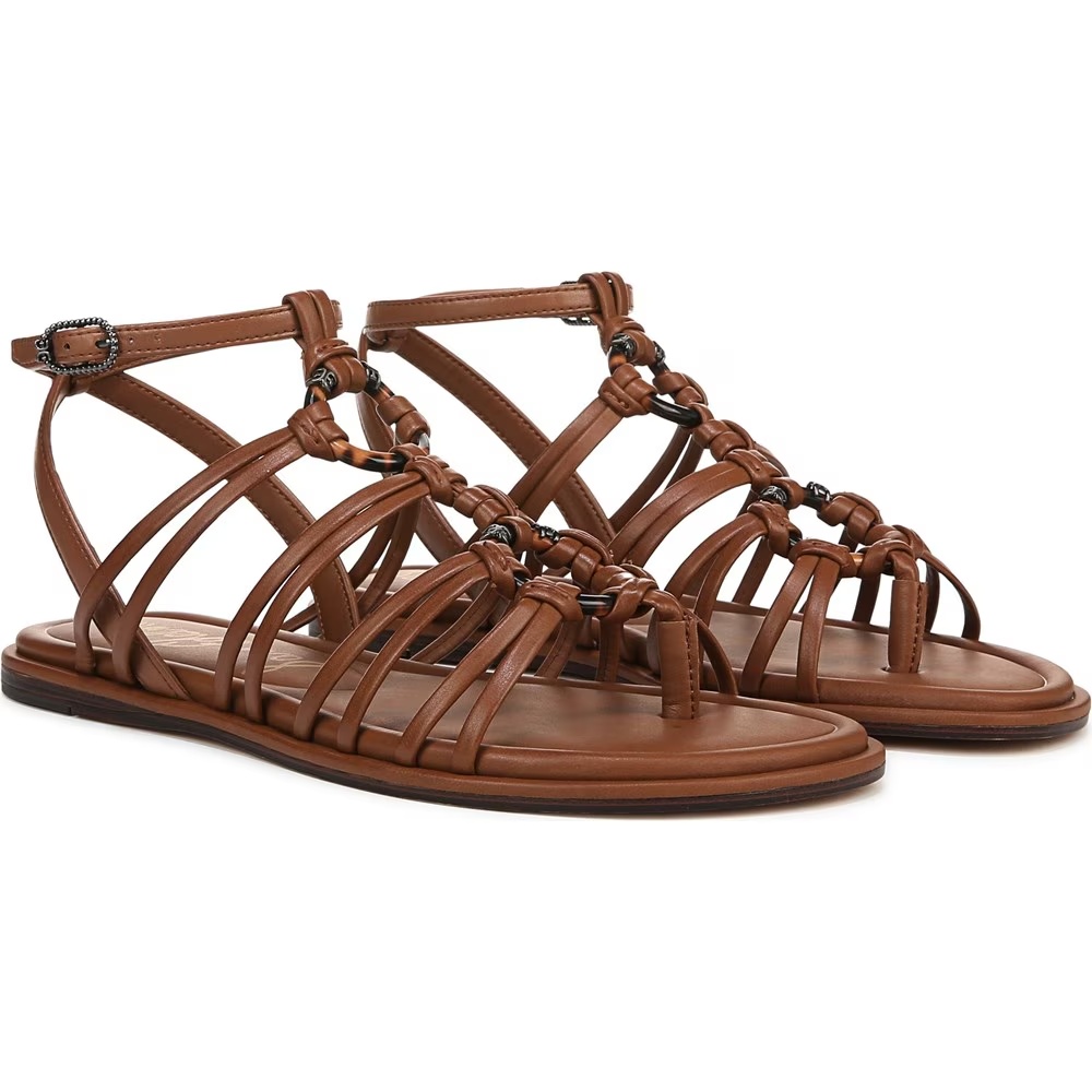 Сандалии-Гладиаторы Raye Sam Edelman, цвет rich cognac