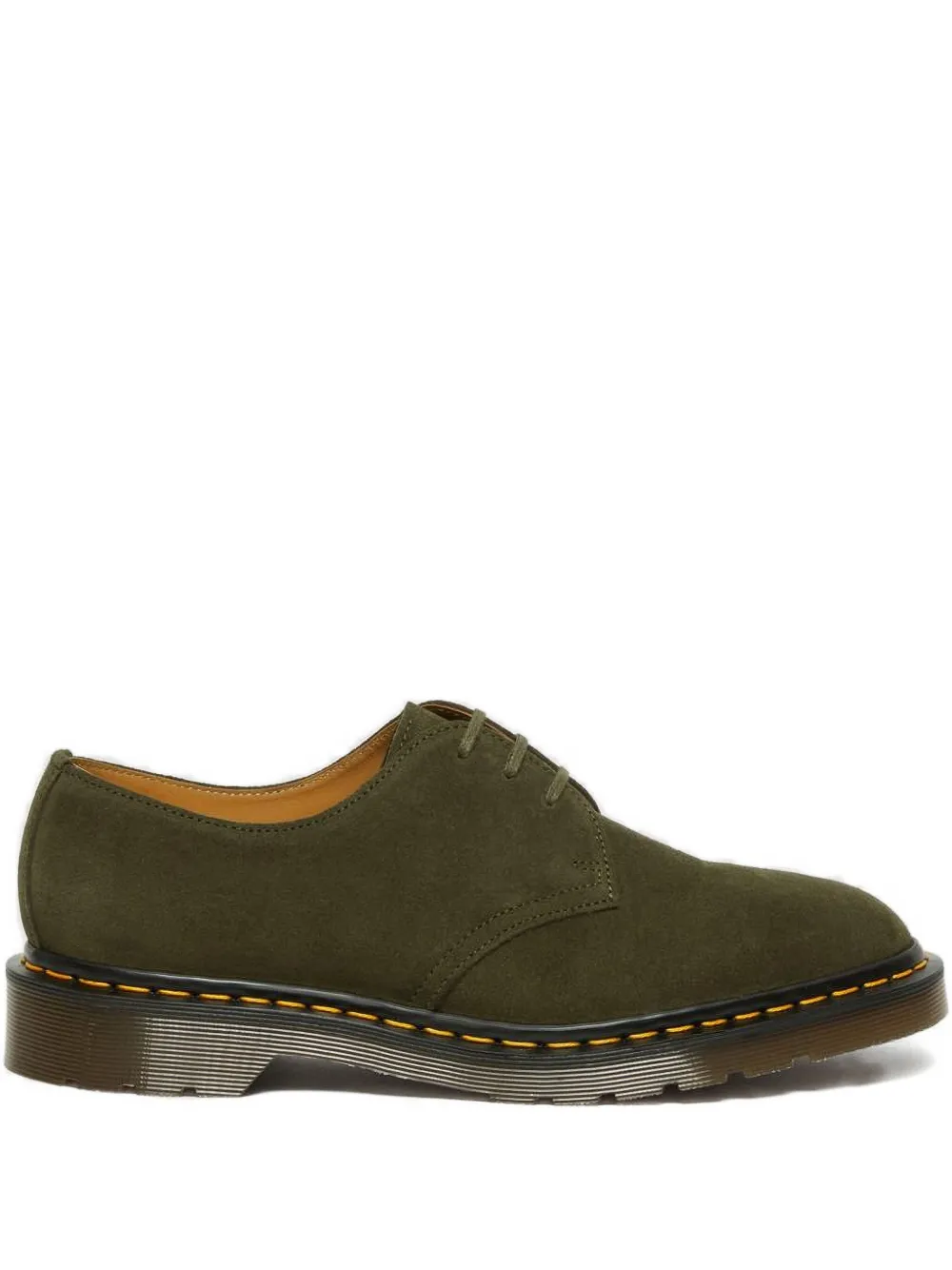 

Замшевые ботинки-оксфорды Dr. Martens, зеленый