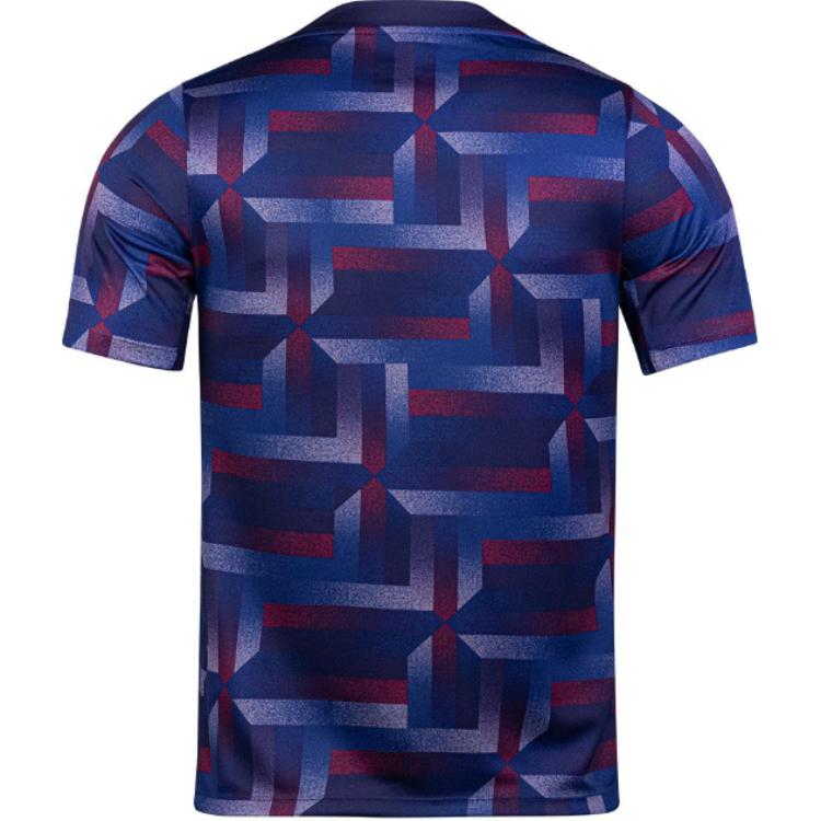 Академия Англии Pro Мужская футболка для предматчевой разминки Dri FIT Nike, Чернильно-фиолетовый — фото 3