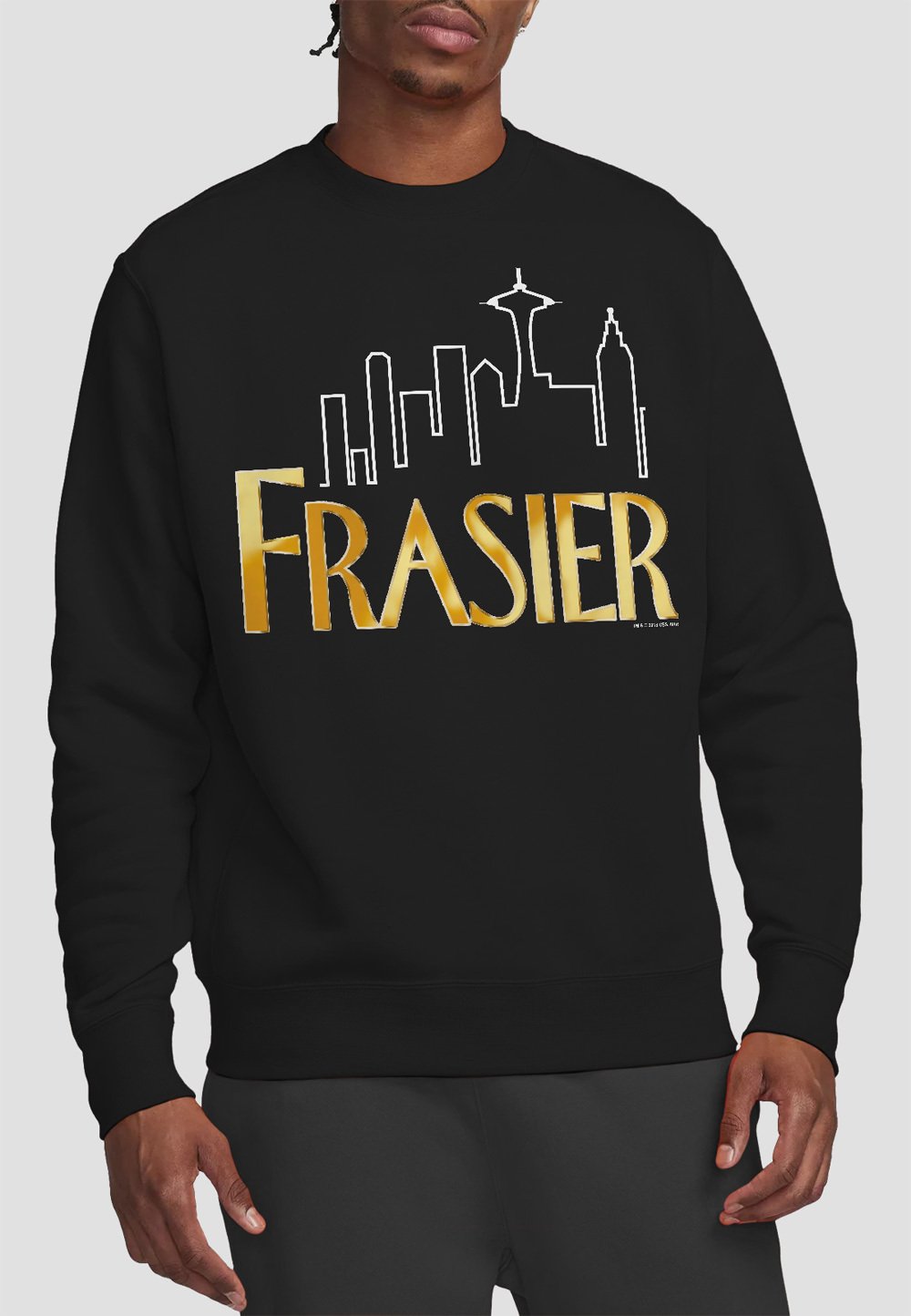 

Толстовка FRASIER FRASIER LOGO Cotton Soul, черный