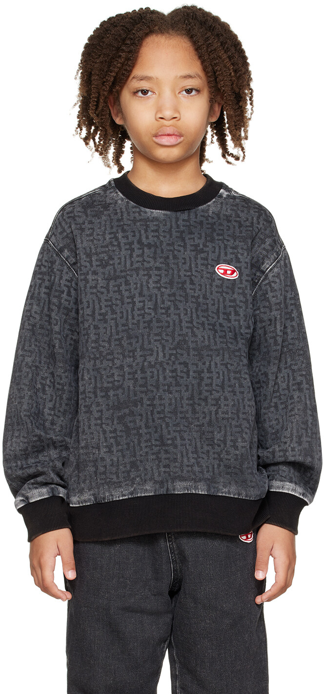 

Детский серый свитшот Skrib-Ne-Over Jjj Diesel