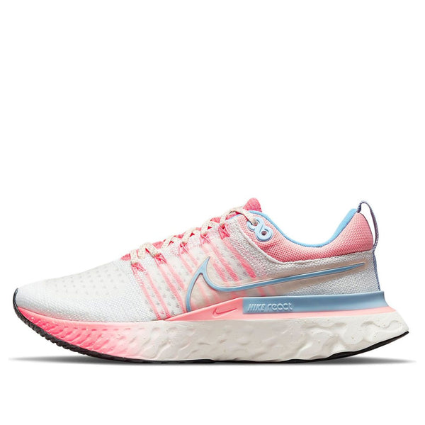 Кроссовки react infinity run flyknit 2 Nike, розовый