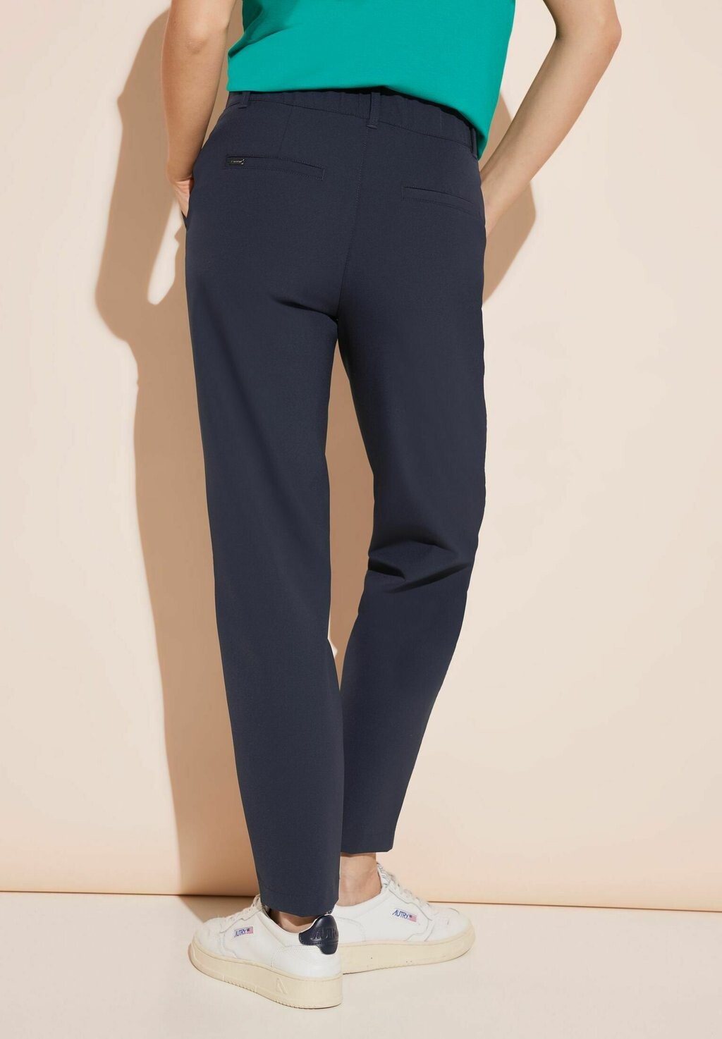

Тканевые брюки CASUAL FIT Street One, темно-синий