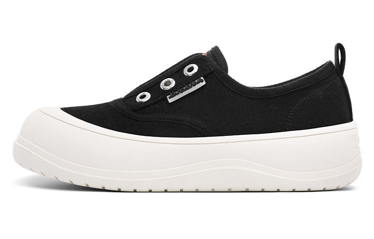 

Кроссовки Dickies Skateboarding Shoes Women's Low-top Black/beige, черный