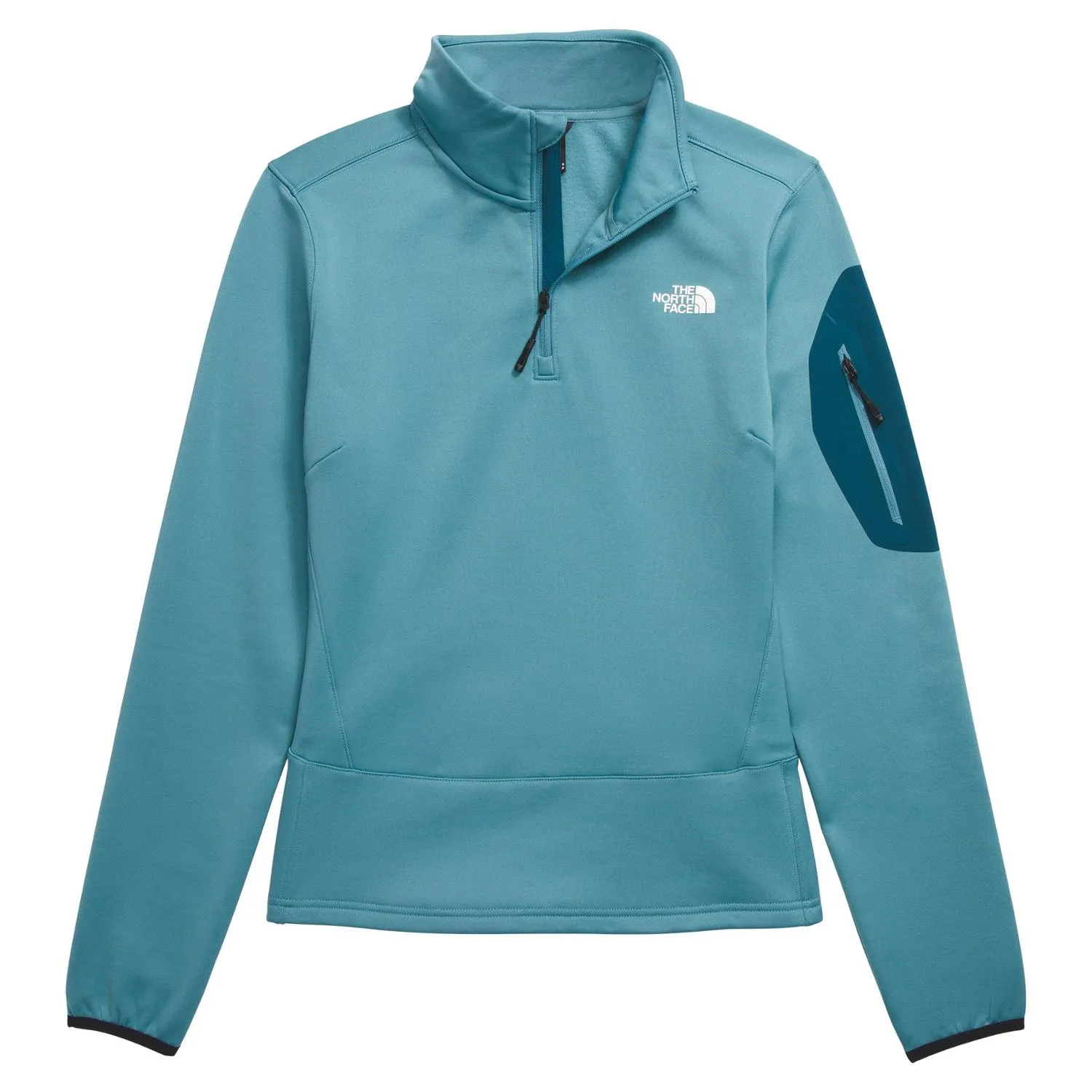 

Майка-полузип с флисом Mistyescape The North Face, Algae Blue/Midnight Petrol