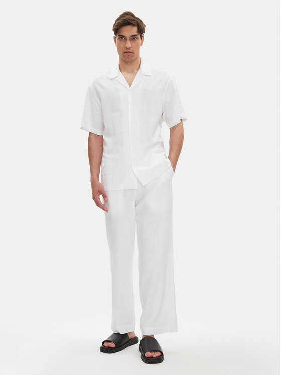 Рубашка обычного кроя EM000593 AF12356 U0002 Emporio Armani, белый — фото 2