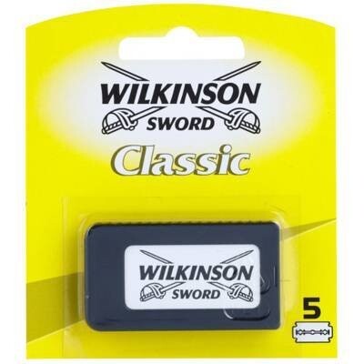 

Меч Wilkinson, Classic, лезвие бритвы, 5 шт., Wilkinson Sword