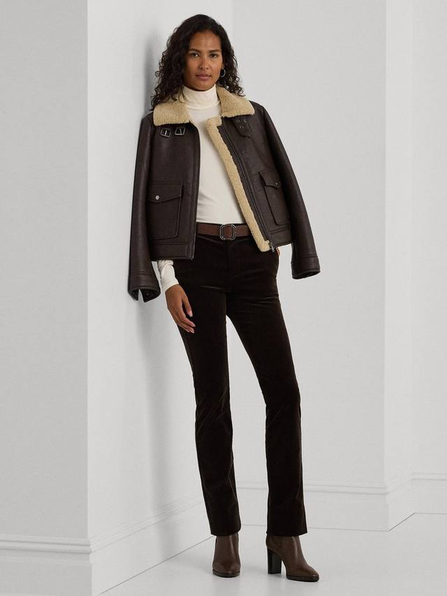 

Топ-водолазка Lauren Alana из трикотажа Ralph Lauren, Mascarpone Crm