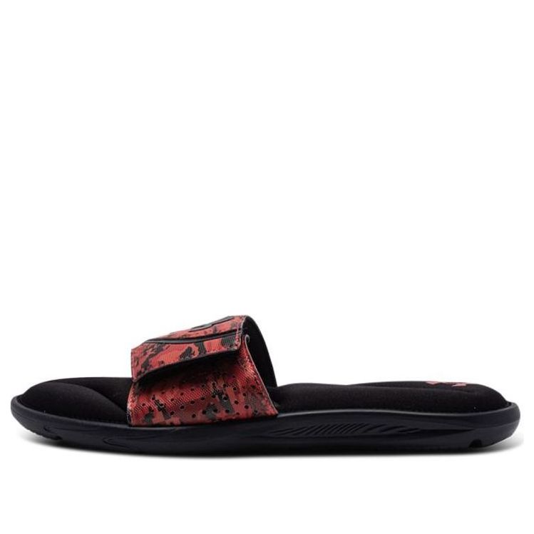 

Шлепанцы Under Armour Ignite 6 Graphic Strap Slide 'Black Beta Camo', красный