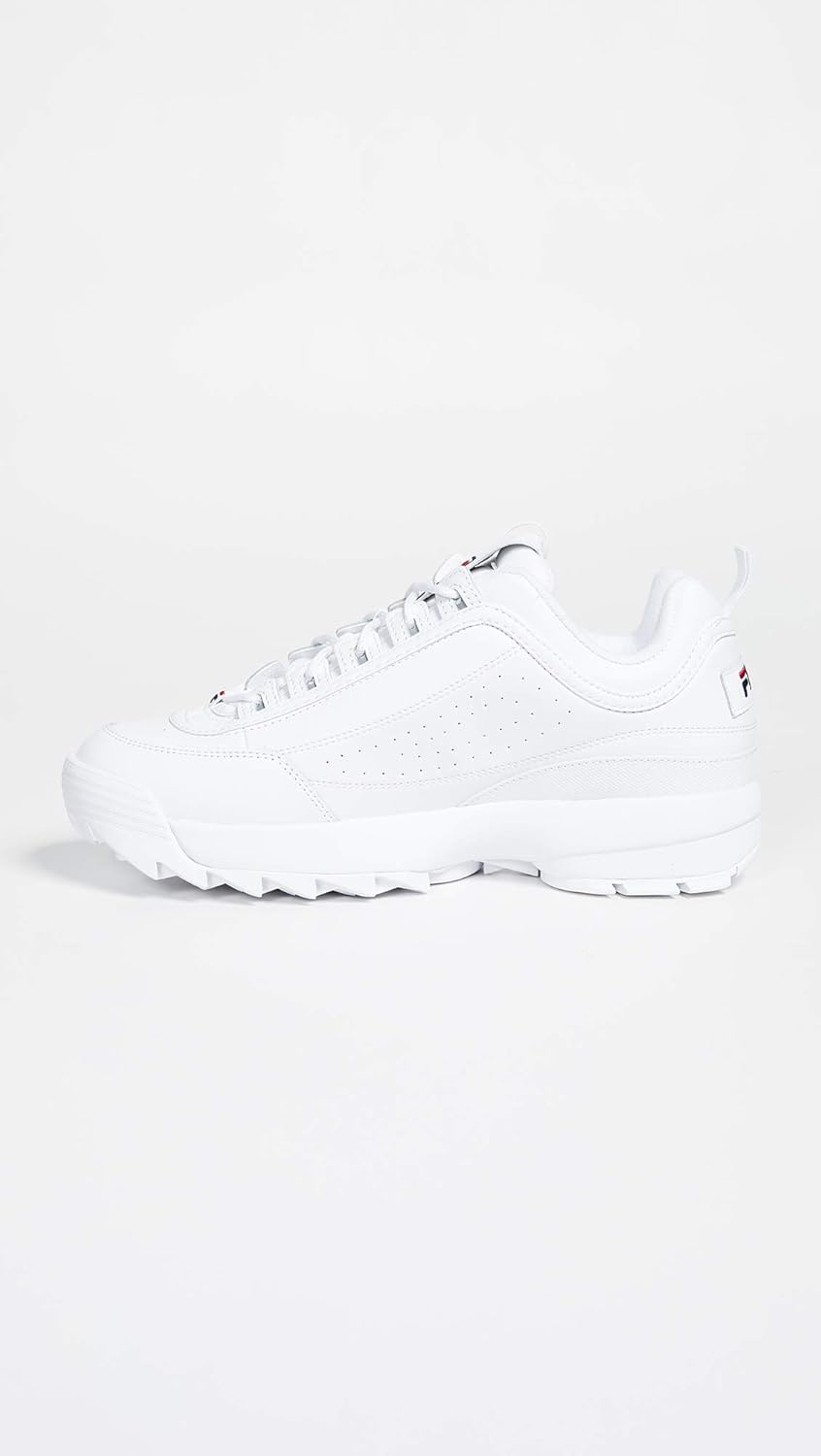 Мужские кроссовки Fila MbSneaker легкие повседневные, белый/темно-синий/красный — фото 3