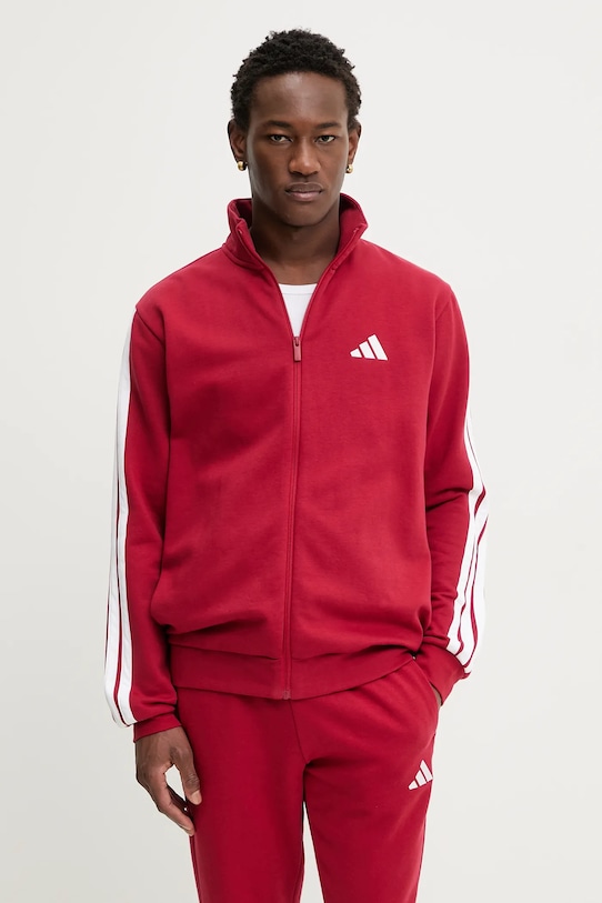 Спортивный костюм Adidas, бордовый — фото 3